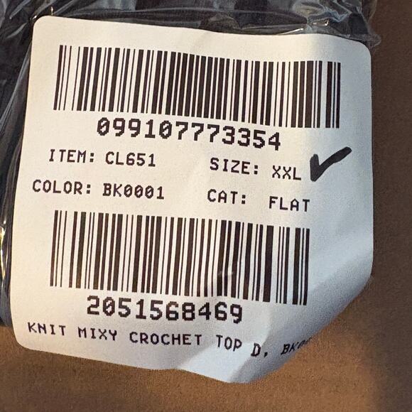 J Crew Black Crochet Mixy Dress XXL 2X NWT Midi CL651 J.Crew Boho Western Floral - Picture 7 of 7